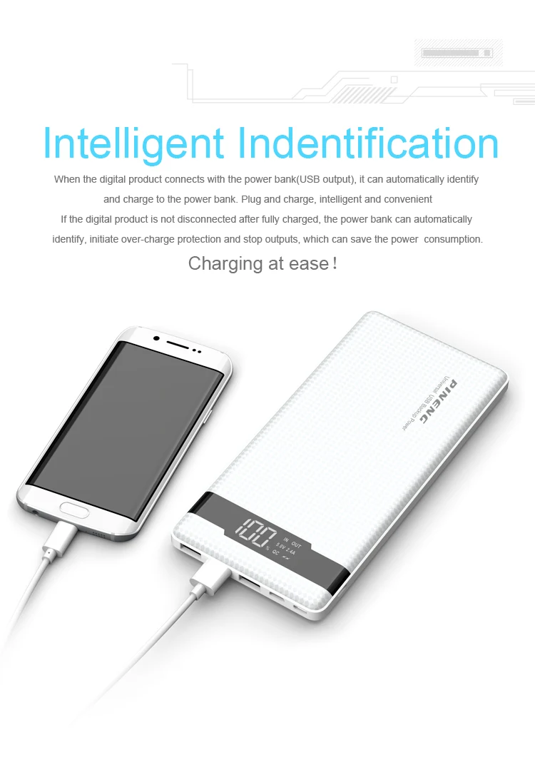 High-energy promotional Slim thin quick charge 10000mah power bank - ANKUX.COM