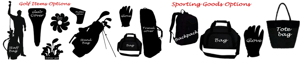 golf,golf bag,golf headcover,golf glove