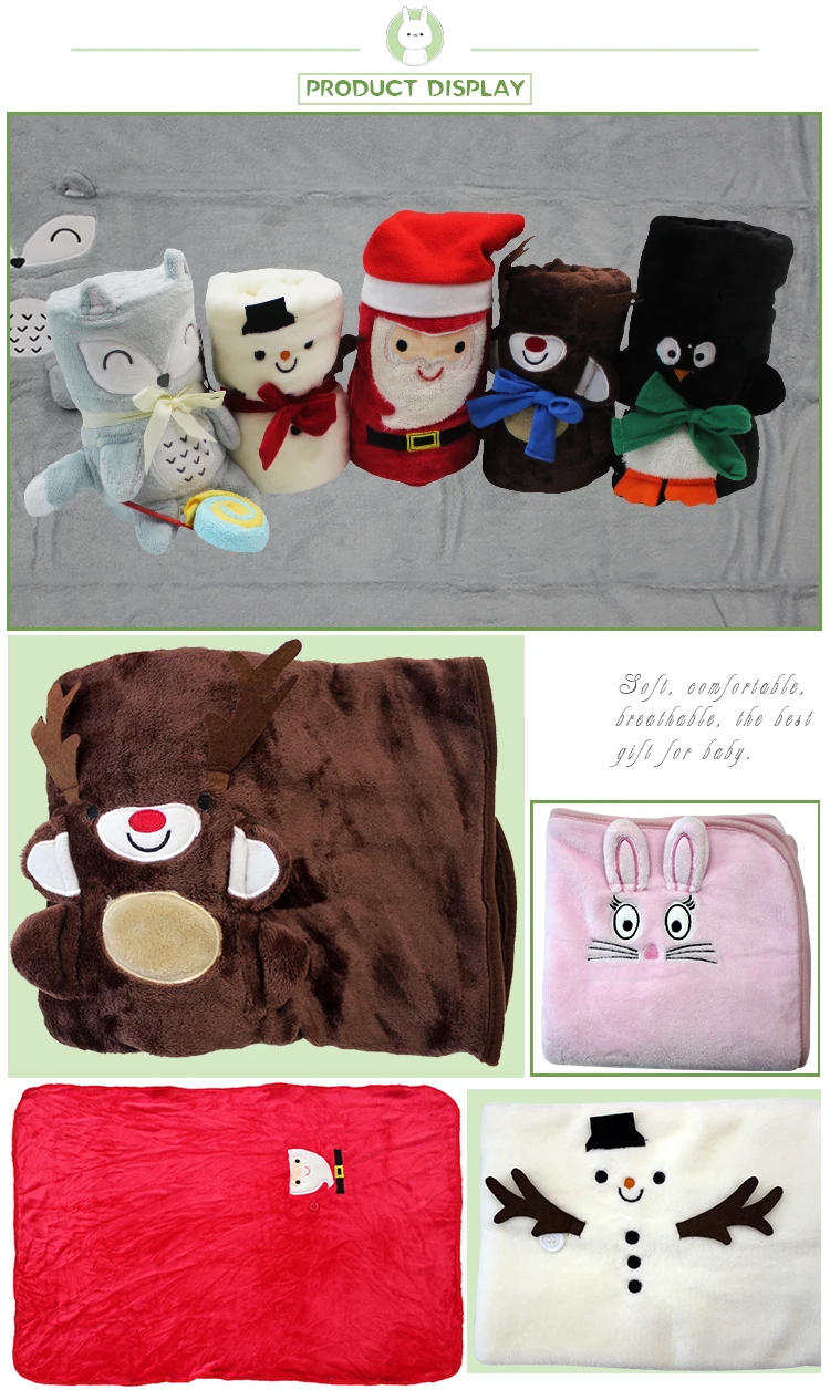 Fleece Baby Blanket For Infant And Newborn Super Soft Plush Infant