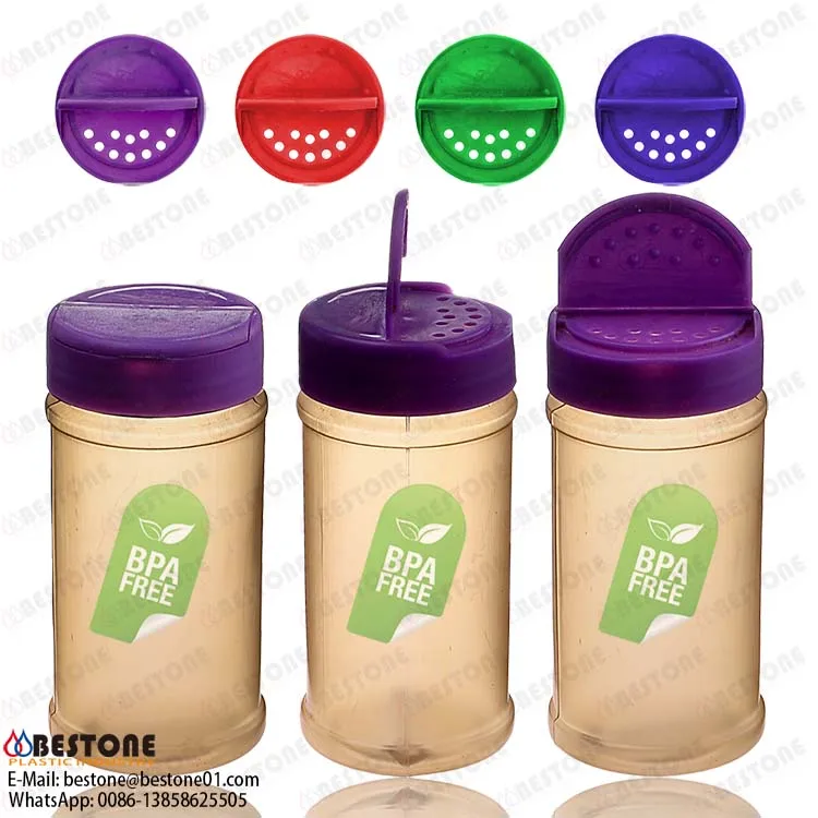 Pp Mini Disposable Plastic Salt And Pepper Shaker With Spice Sprinkling