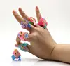 Eu and usa market 100% food grade durable new design ladies plastic finger ring