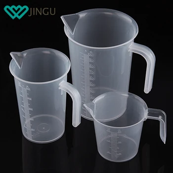 Custom 50ml,100ml,150ml Plastic Measuring Cups With Handle - Buy ...