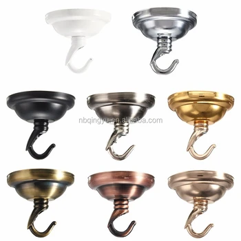 Vintage Antique Brass Ceiling Canopy Brushed Metal Rose With Vintage Antique Brass Ceiling Canopy Brushed Metal Rose With Open Hook