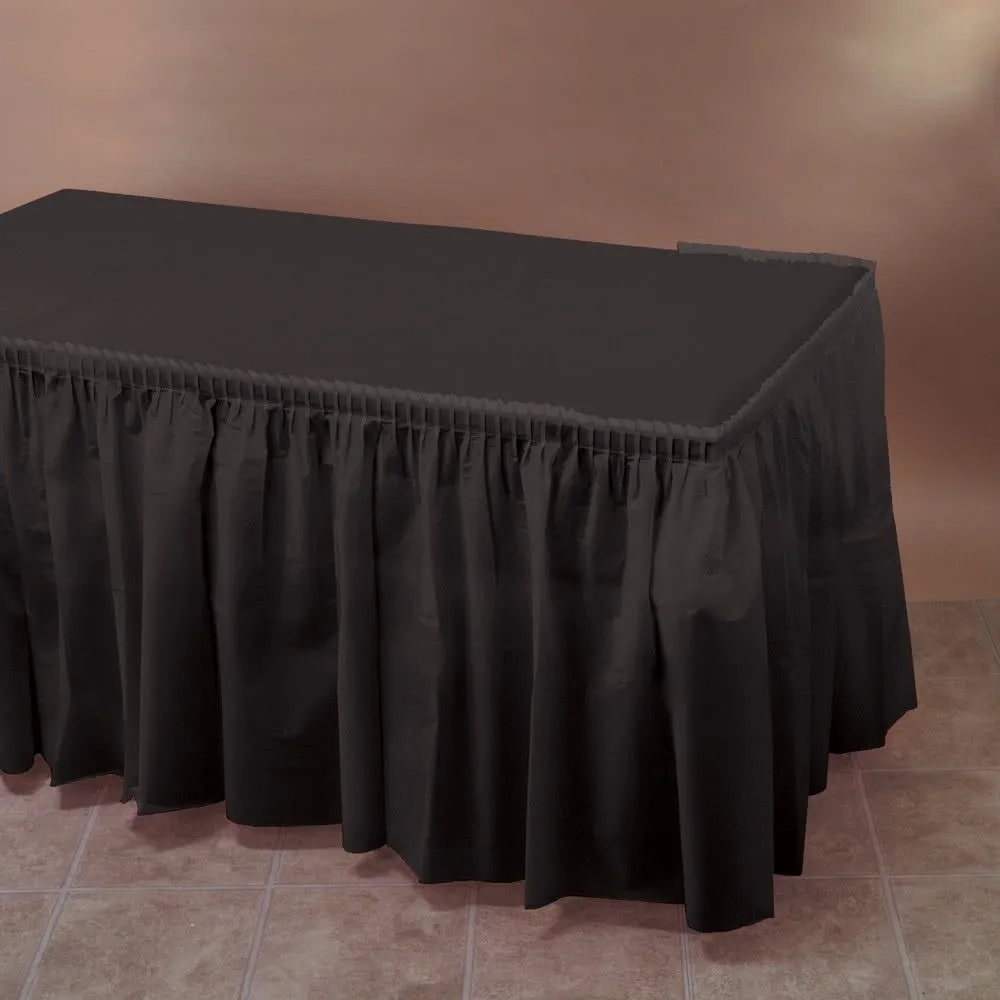 Fancy Decorative Table Skirt Ruffled Table Wrapping Drop Everyday Table Skirting Cloth Buy