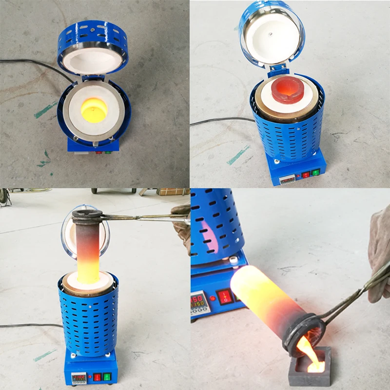 jc 高纯度 5千克 10千克金熔化石墨坩埚