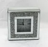 New Design Glass Lens Face MDF frame Table Clock