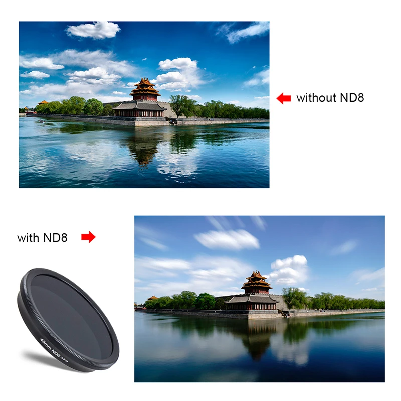 APEXEL HD 16MM Wide Angle Macro 2 in 1 Lens + camera lens filter Kit for Smartphone