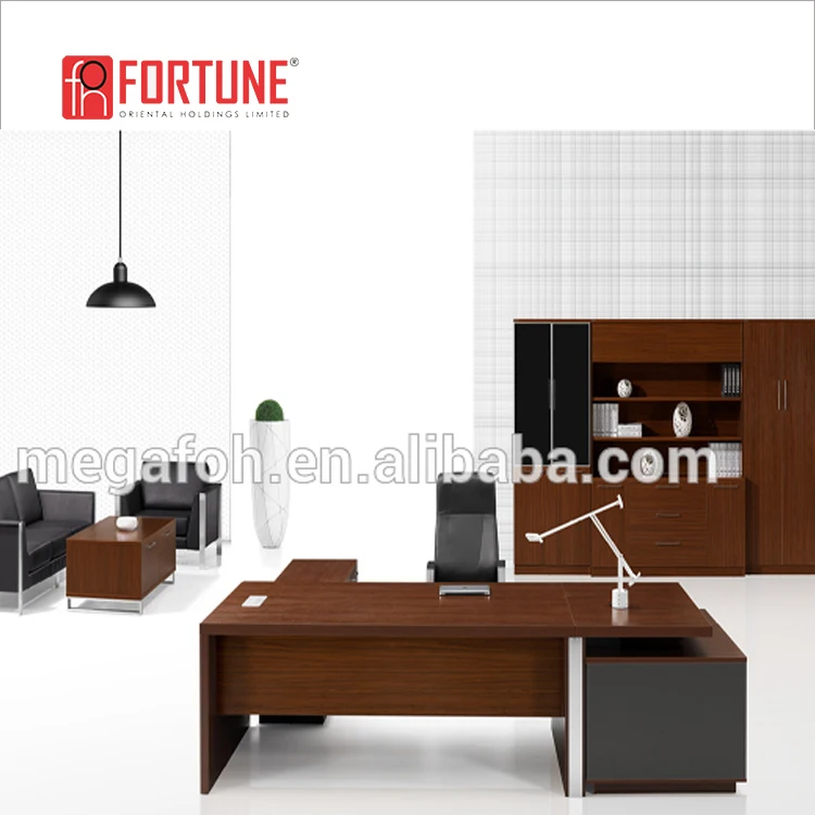 High End Italian Office Furniture Design Wooden Ceo Office Desk