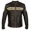 new product genuine sheepskin motorcycle leather jacket for men
