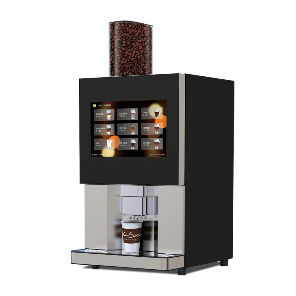 Barista Coffee Machine Fully Automatic Espresso Coffee Vending Machine ...