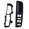 Front Left Switch Bezel Handle Trim Bracket For VW Passat MK4 Set of 2 Black