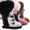 free samples high quality factory 100% sheepskin warm winter boots russia winter boots for women