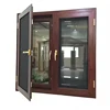 Soundproof low u value triple glazed aluminum windows