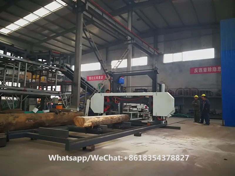 Mj1600e Electric Motor Horizontal Band Saw Mill Buy Electric Motor