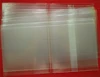 double clear CD PP sleeve, PVC CD envelope with adhesive back