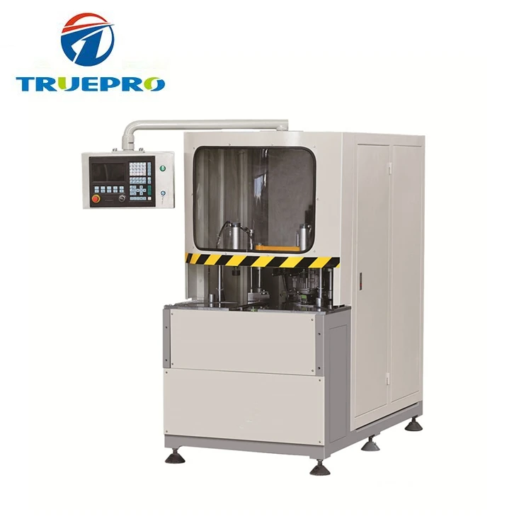 
UPVC window making machine CNC corner cleaning machine 