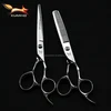F2GD-60 micro serrated blade hair cutting scissors and thinning scissors 6inch hairdressing scissors 6cr13 stainless 6 inch