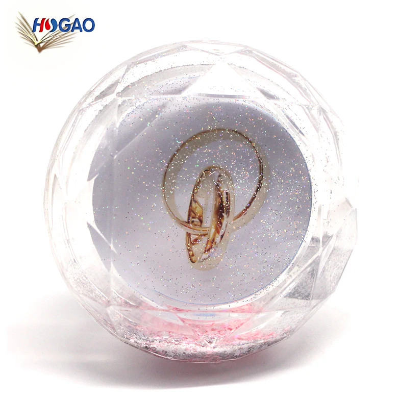 snow globe christening gift