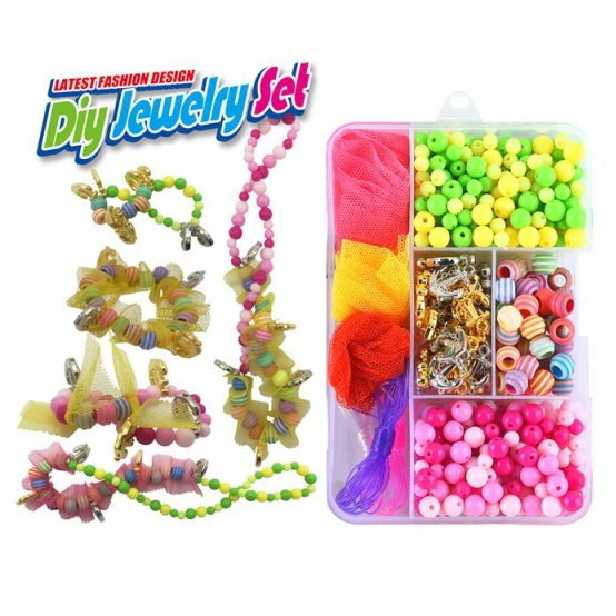 Pop Snap Beads Set Toy Pop Beads Jewelry Making Kit For Rings