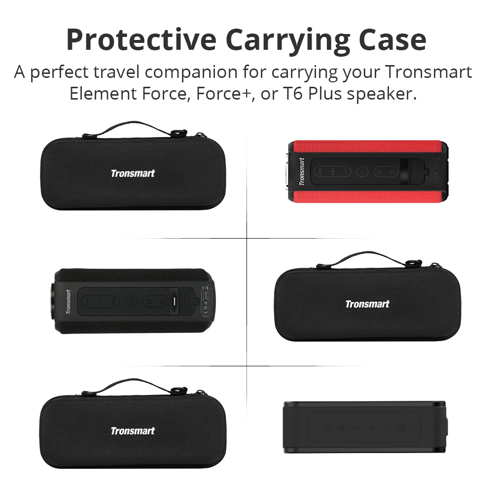 BT Speaker 40W Portable Speaker Deep Bass Soundbar with IPX6 Waterproof, Power Bank Function SoundPulse Tronsmart T6 Plus - ANKUX.COM
