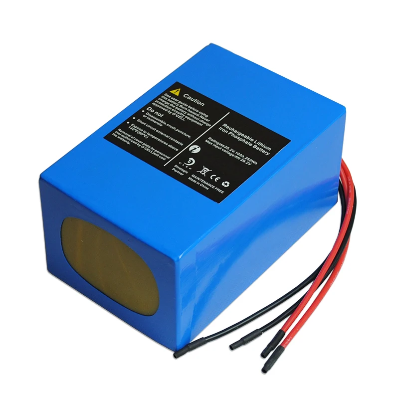 Rechargeable 24v 24ah Lifepo4 Lithium Battery Pack 25.6v ...