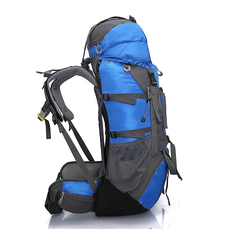 large capacity top quality outdoor sipstop trekking backpack with raincover
