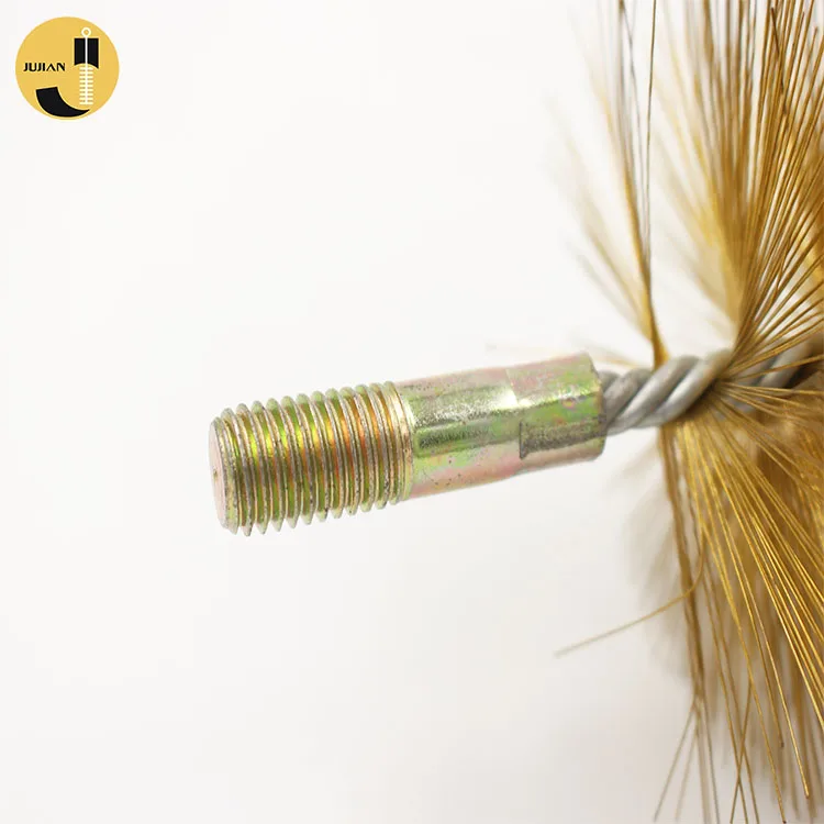 Customized Fireplace Stove Cleaning Brush Chimney Cleaning Copper Wire