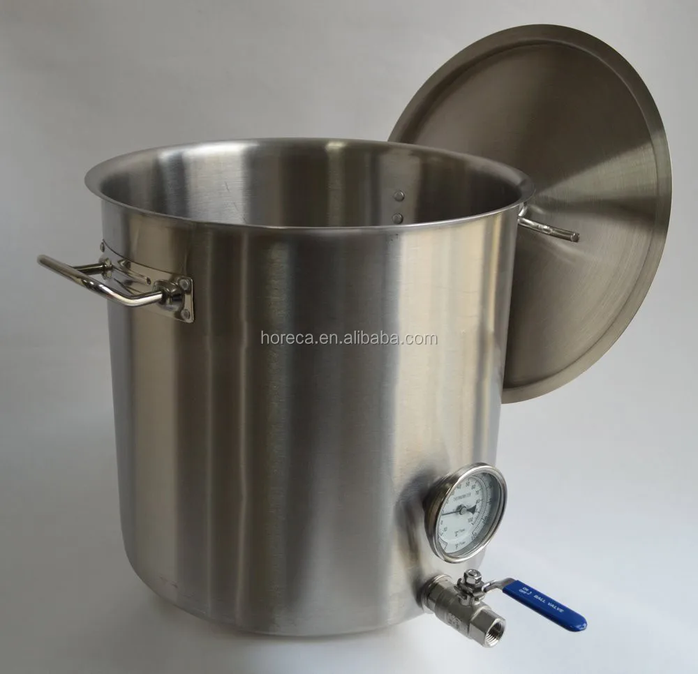 Stainless Steel Large Capacity Alcoholbrewing Kettle For Kitchen
