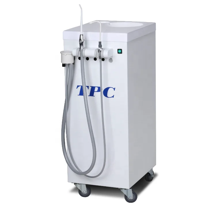 Portable Dental Vacuum Suction Saliva System Dental Suction Unit Movable Suction Motor Pump