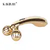 Factory supply solar energy king face massager