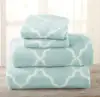 Super Soft Extra Plush Polar Fleece Sheet Set. Cozy, Warm, Durable,Winter Sheets with Cloud Lattice Pattern
