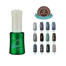 Free shipping Grandma Gray Series 6 pcs MIJIQUAN Gel Nail Polish 15ml 12 colors for choice