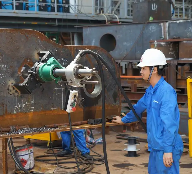 barrenadora portatil Portable Line Boring Machine Tools for Heavy Equipment Bore Repair