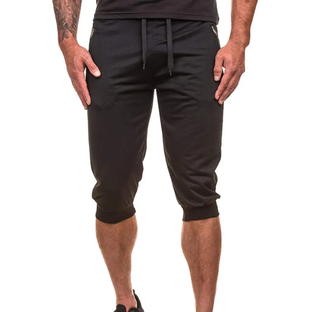 men's sweatpants short length