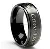 True Love Waits Purity Ring in Titanium Black Plated