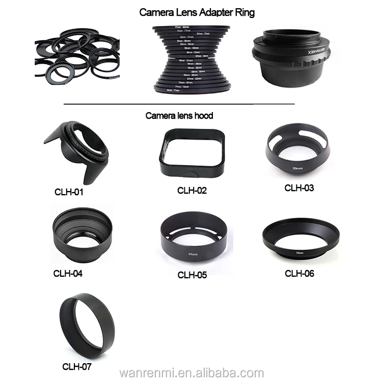 camera lens ring&hood