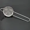 Kitchen Stainless Steel Mesh Strainer Spoon/Oil Filter Net Spoon/Stainless steel triangle cocktail strainer
