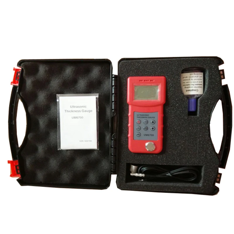 Plastic Mitutoyo Utg Steel Iron Ultrasonic Thickness Gauge Measuring