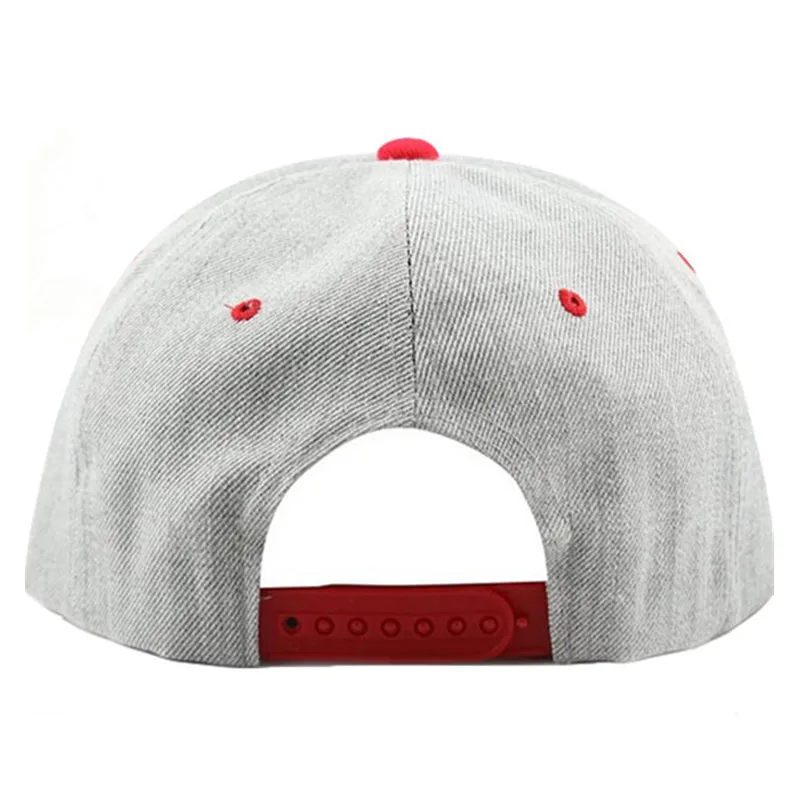 Wholesale Yupoong Snapback Cap Plain Acrylic Two Tone Hiphop Hat - Buy ...