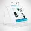 Clear Desk Top Acrylic Ring Binder Display Stand