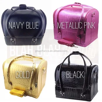 makeup bags and vanity cases