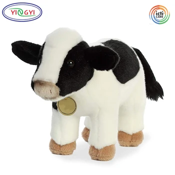 black cow stuffed animal