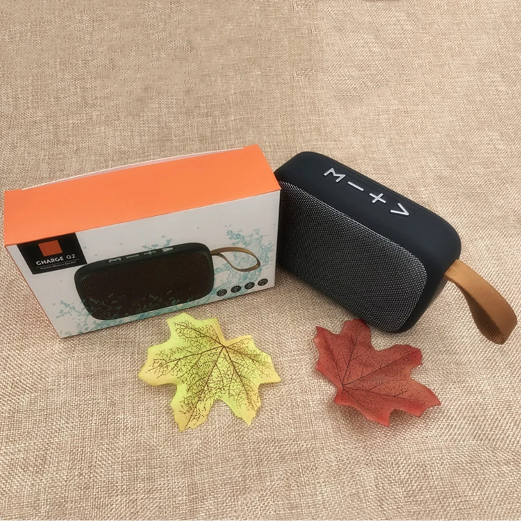 hottest fabric bluetooth speaker G2 mini portable music sound box colorful fabric cover surface promotional gifts mini speaker - ANKUX.COM