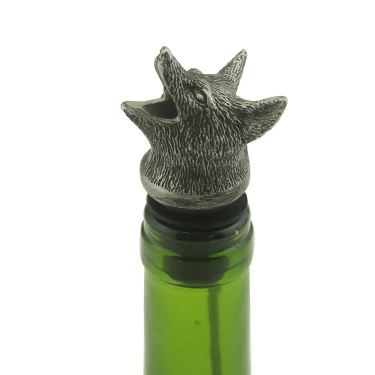 New Wine Experience Fox Animal Wine Pourer Aerator For Hunting Gifts