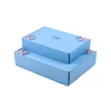Card+corrugated Material Color Soft Shoes Blank Show Packaging Cardboard Box Carton With Slot Corrugated Boxes For Clothes