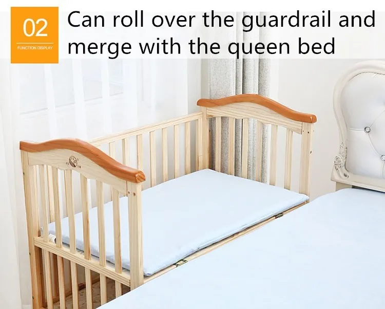 Carefully Polished Baby Basket Bed With Diaper Table In