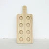 Customized wooden beer tray pine wooden shot glass tray for bar party