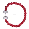 Personalized Design Gym Sports Beads Live Fit Dumbbells Bracelets Alibaba