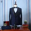 Best Price Custom Made Slim Fit 3 Piece Men Formal Tuxedo Suit