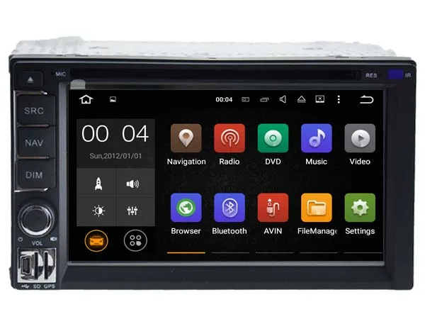 Perfect Android 9.0 Car Dvd Navi Player FOR Universal 2 Din audio multimedia auto stereo support DVR WIFI DAB OBD all in one 17
